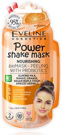 Eveline Power Shake Nourishing Peeling Mask -      - 