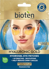 Bioten Hyaluronic Gold Hydrogel Eye Patches -      Hyaluronic Gold - 