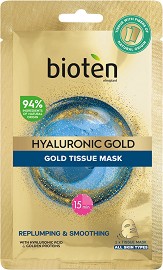 Bioten Hyaluronic Gold Replumping & Smoothing Mask -       Hyaluronic Gold - 