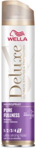 Wella Deluxe Pure Fullness Hairspray -      Deluxe - 