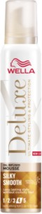 Wella Deluxe Silky Smooth Mousse -      Deluxe - 