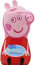 Peppa Pig 3 in 1 Body Wash, Shampoo & Conditioner -  ,    3  1   Peppa Pig - 