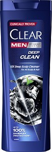 Clear Men Deep Clean Anti-Dandruff Shampoo -           - 