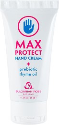 Bulgarian Rose Max Protect Hand Cream -          - 