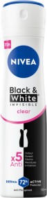 Nivea Black & White Clear Anti-Perspirant -       Black & White - 