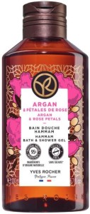 Yves Rocher Argan & Rose Petals Hammam Bath & Shower Gel -               Argan & Rose Petals -  