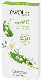 Yardley Lily of the Valley Luxury Soap -   3      Lily of the Valley - 