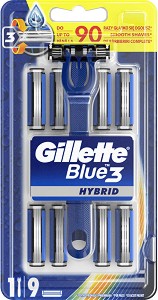 Gillette Blue 3 Hybrid -    8     Blue 3 - 