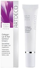 Artdeco Skin Yoga Face Collagen Lip & Eye Contour Cream -           Skin Yoga - 