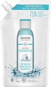 Lavera Basis Sensitiv 2 in 1 Body & Hair Wash Refil Bag -       2  1       Basis Sensitiv - 