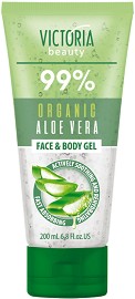 Victoria Beauty 99% Organic Aloe Vera Face & Body Gel -            - 