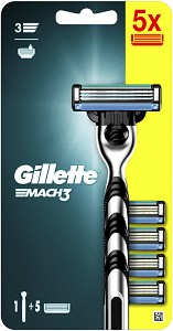 Gillette Mach 3 -   5     Mach 3 - 