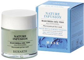 Bioearth Nature Infusion Phycocyanin Gel Face Mask -         Nature Infusion - 