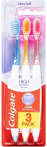 Colgate High Density Toothbrush Ultra Soft - 3         - 