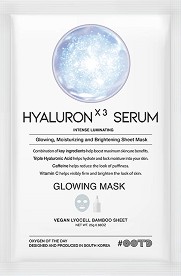 OOTD Triple Hyaluron Serum Glowing Mask -           - 