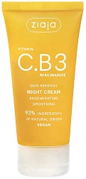 Ziaja Vitamin C.B3 Niacinamide Night Cream -        Vitamin C.B3 Niacinamide - 