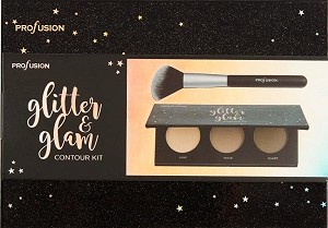 Profusion Cosmetics Glitter & Glam Contour Kit -        - 