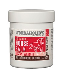 Workaholic's Extra Strong Instant Warmth Horse Balm -       ,    - 