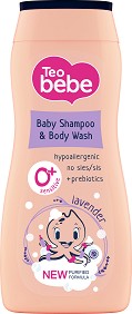 Teo Bebe Lavender Shampoo & Body Wash -         - 