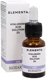 Bioearth Elementa Hyaluronic Acid 2% -       Elementa - 