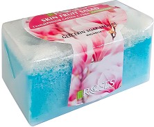 Nature of Agiva Roses Fruit Salad Glycerin Soap-Sponge -         - 