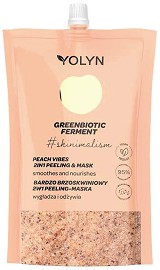 Yolyn Peach Vibes 2 in 1 Peeling & Mask - 2  1        Peach Vibes - 