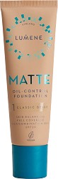 Lumene Matte Oil-Control Foundation SPF 20 -        -   