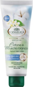 L'Angelica Cotton & White Musk Body Lotion -         - 