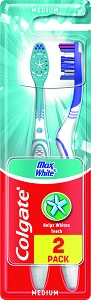 Colgate Max White Toothbrush Medium - 2       Max White - 