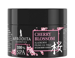 Afrodita Cosmetics 100% Spa Cherry Blossom Sugar Body Scrub -            100% Spa - 