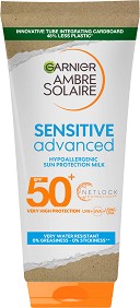 Garnier Ambre Solaire Sensitive Advanced Milk SPF 50+ -        Ambre Solaire -   