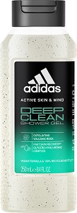 Adidas Men Deep Clean Shower Gel -        -  