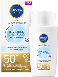 Nivea Sun Invisible Daily Fluid SPF 50+ -       Nivea Sun - 