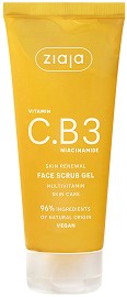 Ziaja Vitamin C.B3 Niacinamide Face Scrub Gel -       Vitamin C.B3 Niacinamide - 