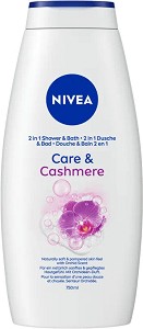 Nivea Care & Cashmere 2 in 1 Shower & Bath -           - 