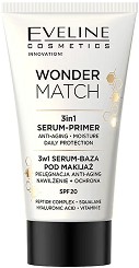 Eveline Wonder Match 3 in 1 Serum-Primer SPF 20 - -   3  1   Wonder Match - 