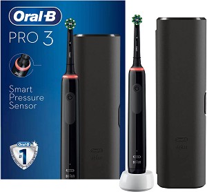 Oral-B Pro 3 3500 Cross Action + Travel Case -         - 