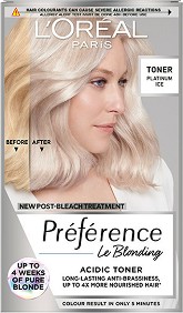 L'Oreal Paris Preference Platinum Ice Toner -     - 