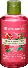 Yves Rocher Pomegranate & Pink Berries Bath & Shower Gel -                Plaisirs Nature -  