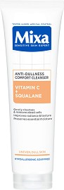 Mixa Vitamin C + Squalane Anti-Dullness Cleanser -       C   - 