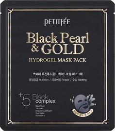 PETITFEE Black Pearl & Gold Hydrogel Face Mask -            - 