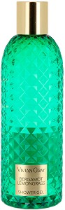 Vivian Gray Gemstone Bergamot & Lemongrass Shower Gel -            Gemstone -  