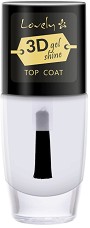 Lovely 3D Gel Shine Top Coat -      3D  - 