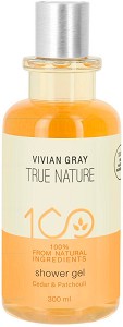 Vivian Gray Cedar & Patchouli Shower Gel -         True Nature -  