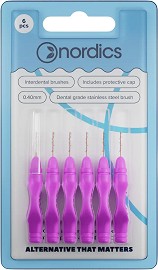 Nordics Interdental Brushes Round - 6      , 0.4 mm - 