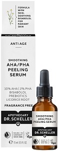 Apothecary Dr. Scheller Smoothing Peeling Serum -      AHA  PHA  - 