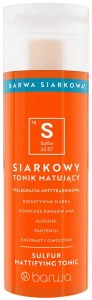 Barwa Siarkowa Sulfur Mattifying Tonic -            Siarkowa - 