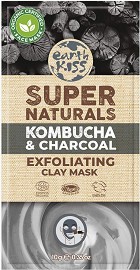 Earth Kiss Super Naturals Exfoliating Clay Mask -         - 