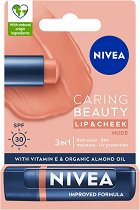 Nivea Caring Beauty Lip & Cheek Balm SPF 30 - 