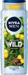 Nivea Men Extreme Wild Fresh Woods Deep Body Wash - 